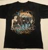 Редкий! Футболка группы Evanescence Музыка США Футболка Все размеры от S до 5XL BL797 Унисекс Футболка