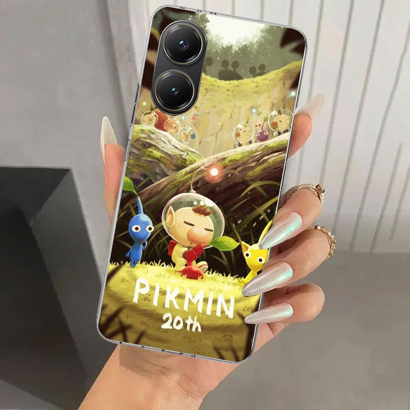 Игровой чехол для телефона P-PikminS 4 для Xiaomi Poco X5 X6 X7 Pro F7 Ultra M7 Redmi 15 15C 13 13C 12 12C 10 10A 10C 9 9A 9C 9T Оболочка Poco