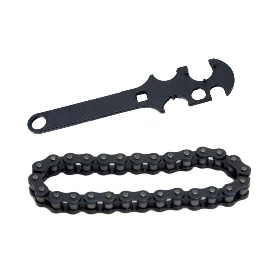 Стальной комбинированный ключ высокой твердости, многофункциональная эргономичная ручка, установка, разборка велосипедной цепи, индикатор износа, инструмент для ремонта