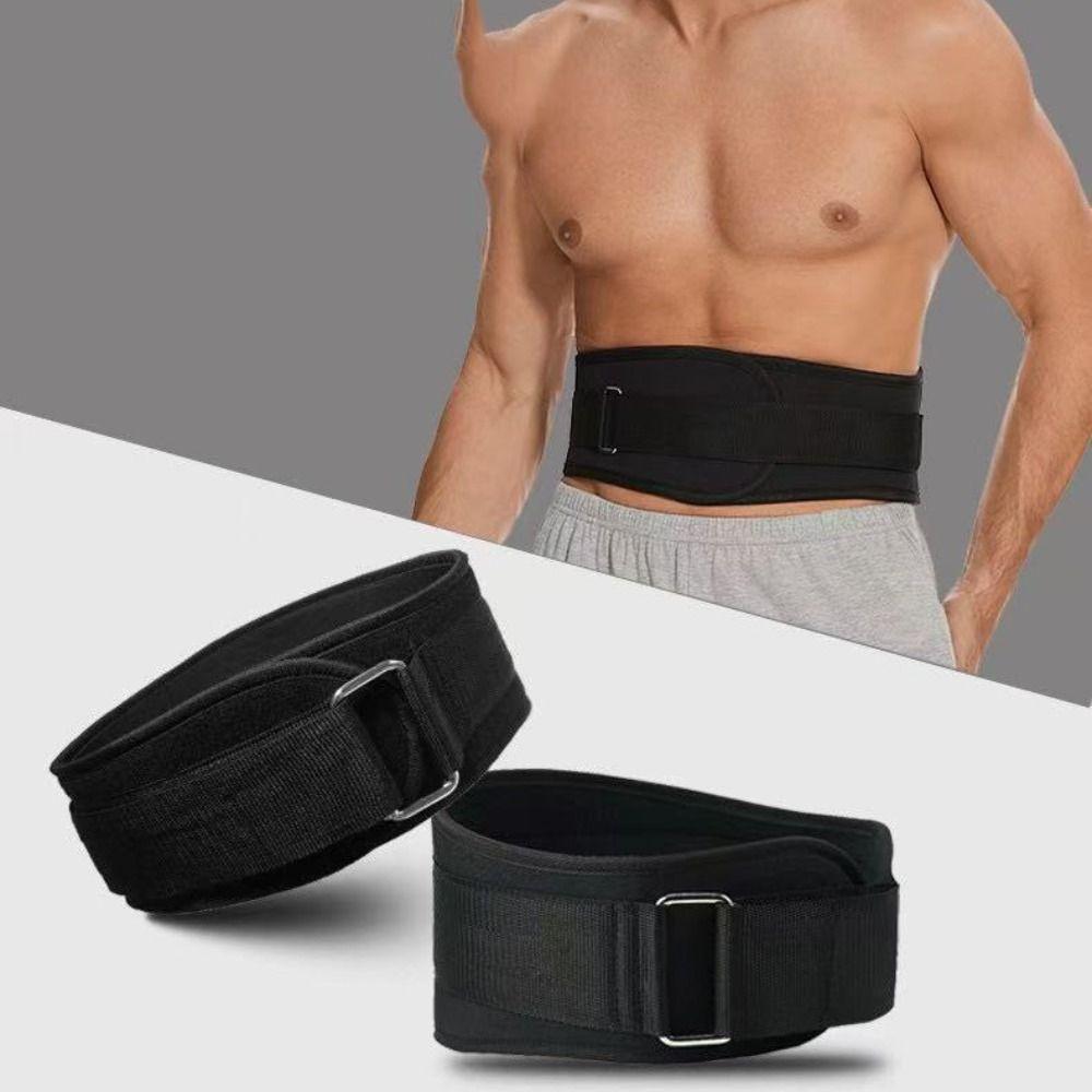Lumbar Support Weightlift Waist Support Adjustable Exercise Belt Protection Deadlift