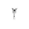 Elegant Butterfly Tassel Brooch for Women: High-End, Versatile Fashion Accessory