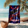 1PC Custom Name Dreams Space Beach Towel Highly Absorbent And Sand-Resistant Towel for Swimming, Pool, Yoga, And Travel Lightweight