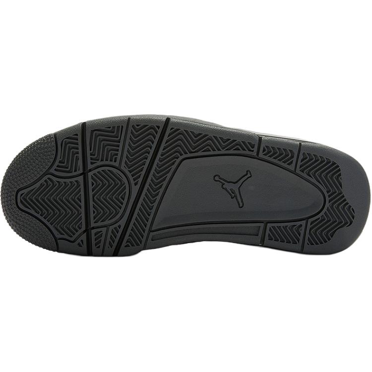 Jordan Кроссовки Air Jordan 4 Низкие Повседневные Женские Черные IO7613-080