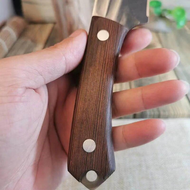 Кухонный нож Нож для обвалки Нож шеф-повара Кованый нож ручной работы Рыболовный нож для мяса Охотничий нож с ножнами