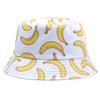Summer Fruits Print Bucket Hats For Women Unisex Panama Hat Boy Girls Sunscreen Sun Visor Hat Outdoor Sport Hip Hop Fisherman's Cap