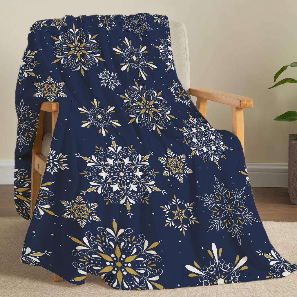 Рождественский креативный плед из фланели с принтом, супермягкий, уютный, для дивана, для сна, домашний плед, идеальный домашний подарок для нее