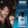 Engage L'amante Aqua Eau De Parfum для мужчин, аромат воды, парфюм для мужчин, стойкий запах, парфюм премиум-класса, приятный для кожи, 100 мл