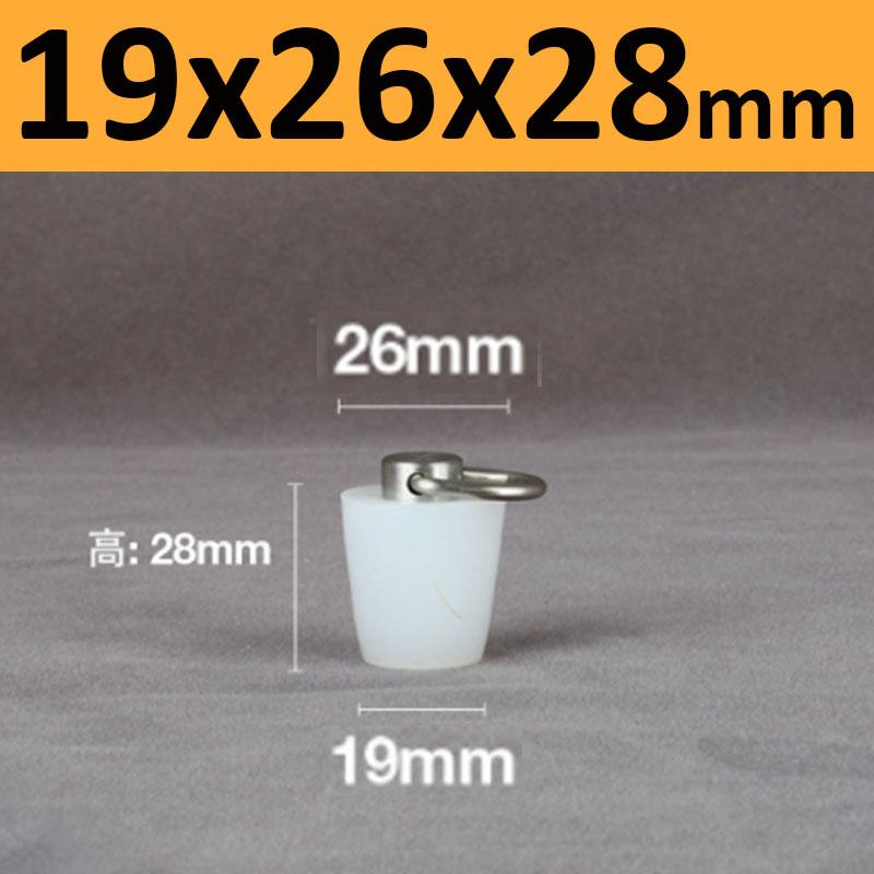 1 шт. прозрачная коническая резиновая пробка, высокотемпературные силиконовые пробки, герметизирующие коническую резиновую гальваническую краску со стальной ручкой в форме D