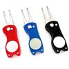 Golf Lawn Repair Folding Divot Tool - Plastic Ball Fork