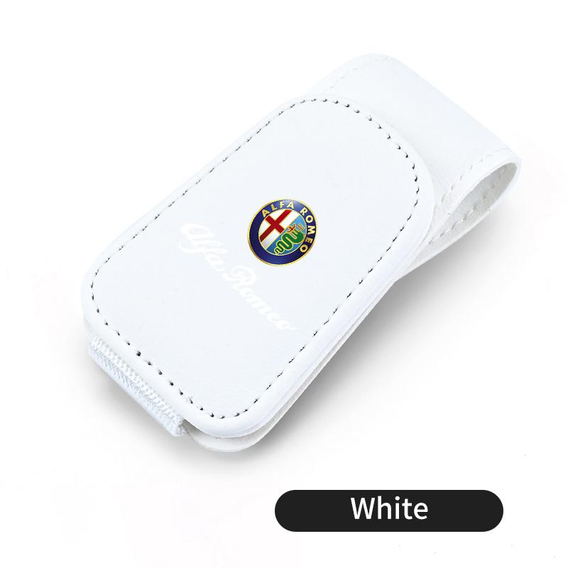 For Alfa Romeo Car Sunglasses Holder Magnetic Portable Ticket Card Clip Auto Accessories 159 Giulietta Giulia 147 Mito 156 159 jhb633