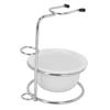 Shaving Stand Bowl Set Professional Shaving Soap Bowl Razor Brush Holder Safety Stand Kit for Men