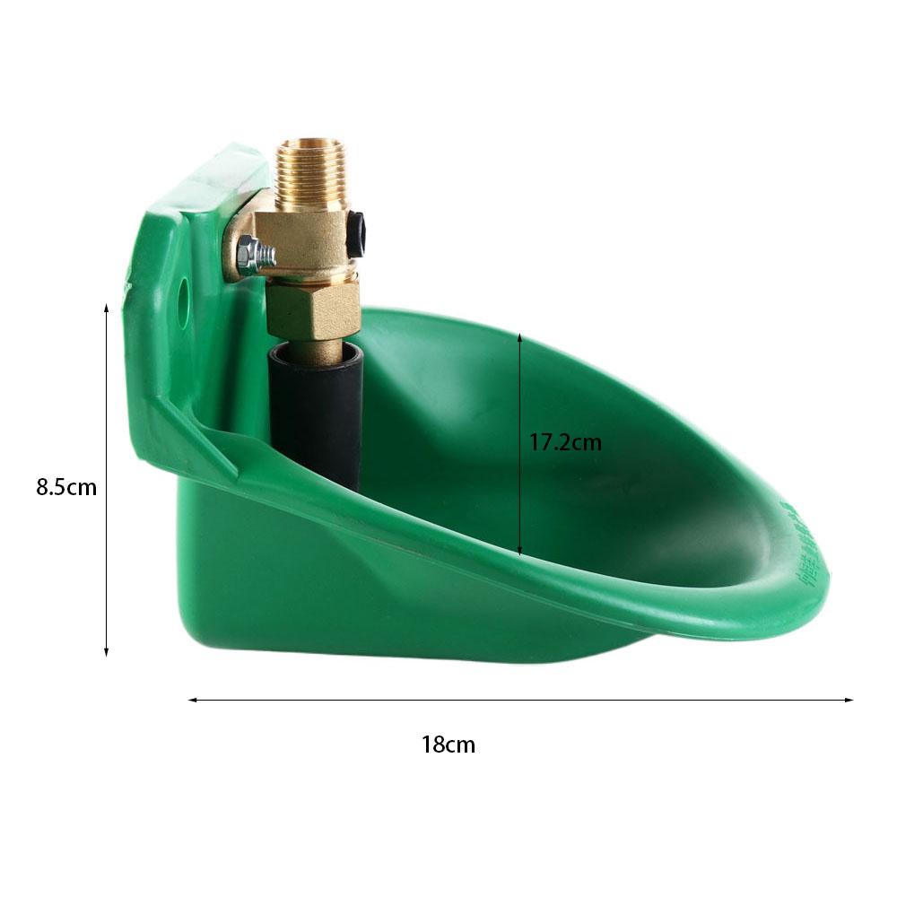 Automatic Water Bowl Liquid Drinker Sheep Cow Cattle Pig Goat Horse Farm Animal Feeder Drinking Tool Replace Cattle Copper Valve