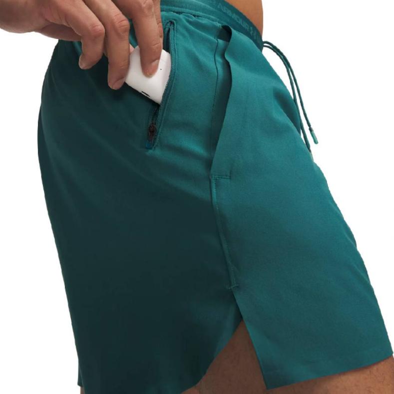 Under Armour Vanish Elite Эластичные тканые однотонные тренировочные шорты Мужские шорты 6009868-338