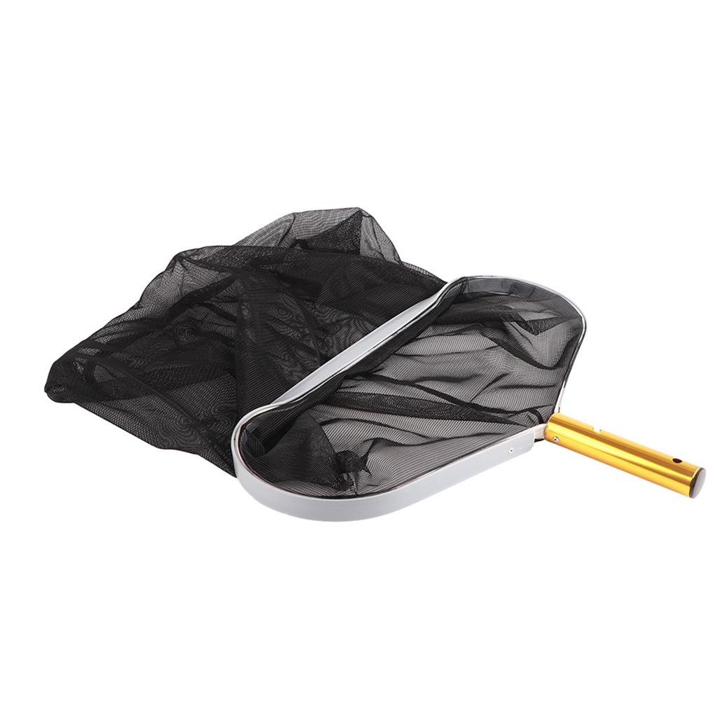 Heavy Duty Swimming Pool Leaf Rake Fine Mesh Frame Net Fish Pond Skimmer Cleaner
