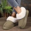 Winter  New Women's Thick Sole Sheepskin Wool Anti Slip Snow Boots Fashion Women's Mini Warm Thickened Women's Boots