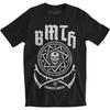 Футболка Bring Me The Horizon Crooked, приталенная, размер S, черная, унисекс