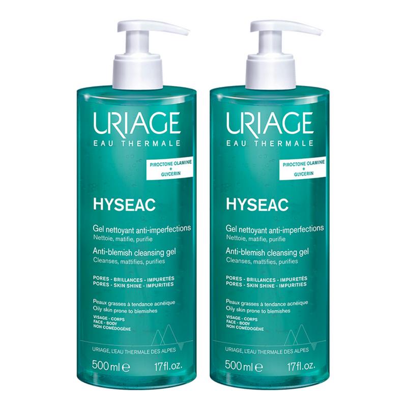 Uriage Isésc. Cleansing Gel, 500ml, 2 pcs