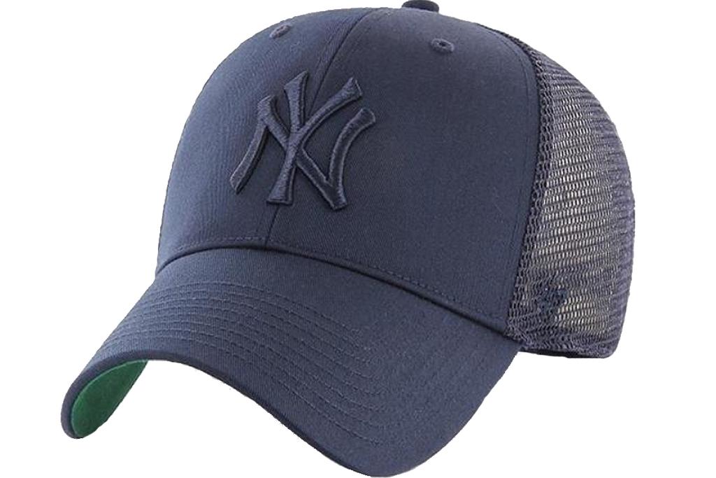47 BRAND Кепка MLB New York Yankees Branson, унисекс, темно-синяя кепка