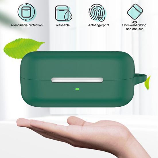 Гибкий защитный противоударный плотно прилегающий чехол для наушников с защитой от ударов, нескользящим покрытием и защитной крышкой