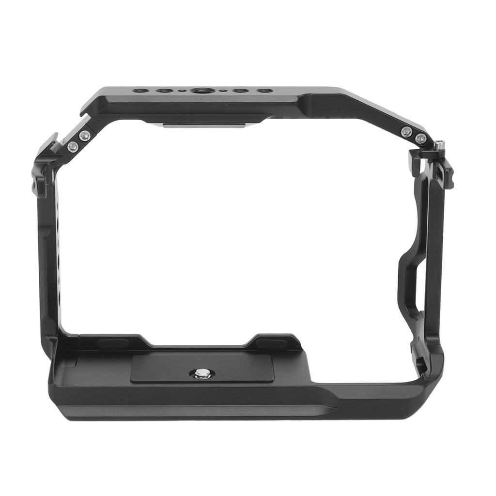 Full Camera Cage Aluminum Alloy Protective Video Making Camera Rig with 14 38 Inch Hole Cold Shoe