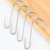 5 Pcs Curtain Hooks S-shaped Load Anti-rust Bearing Heavy Duty Great Anti-Slip Stainless Steel