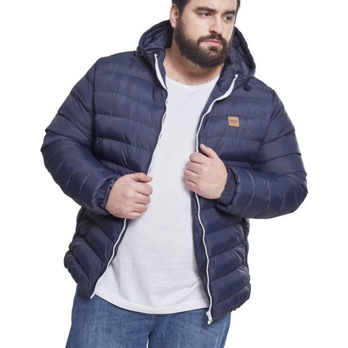 Parka - Urban Classics - Basic Bubble - Doudoune Matelassée - Capuche - 2 Poches Latérales