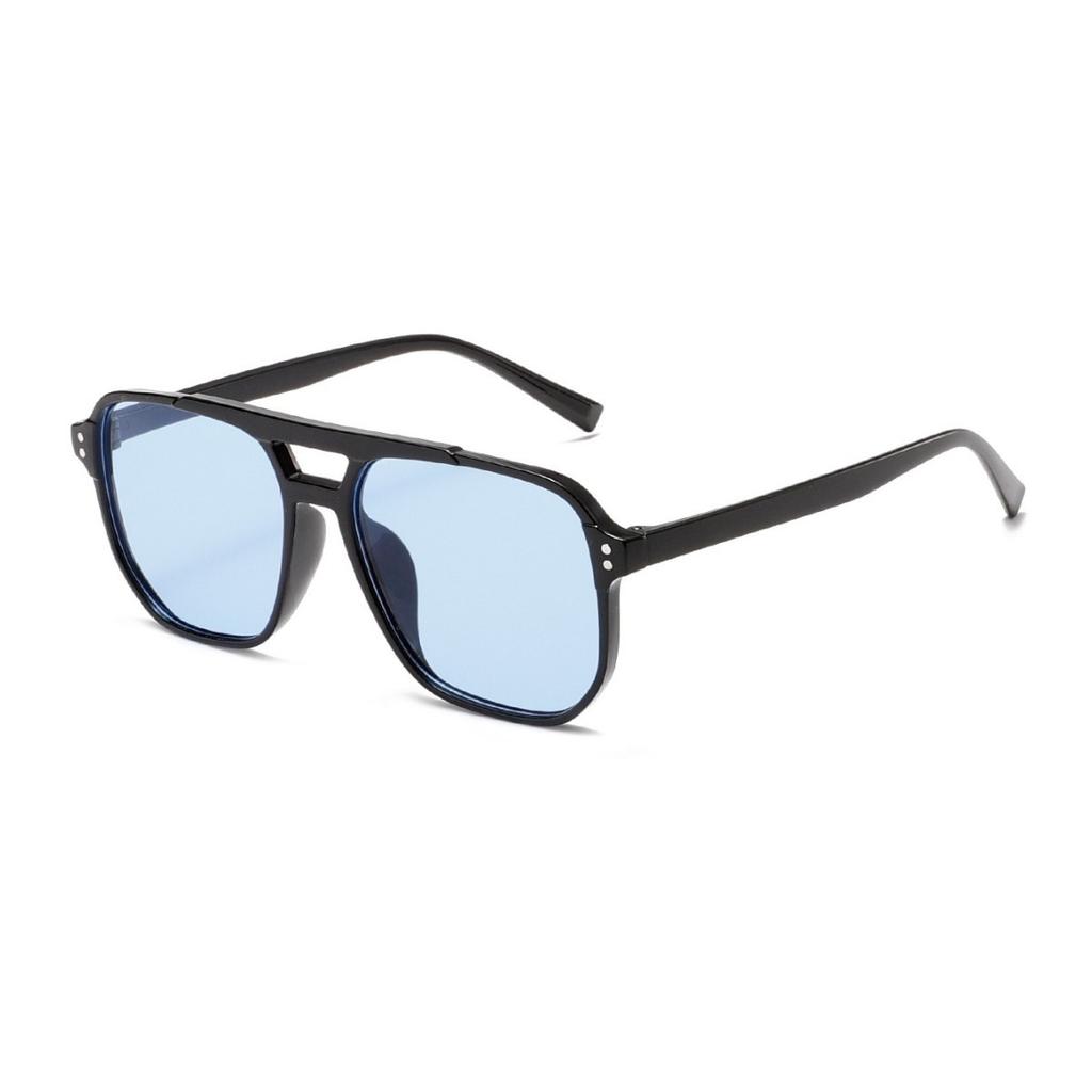 European and American parallel bars versatile sunglasses fashion retro outdoor sunglasses Internet celebrity commuting cycling glasses