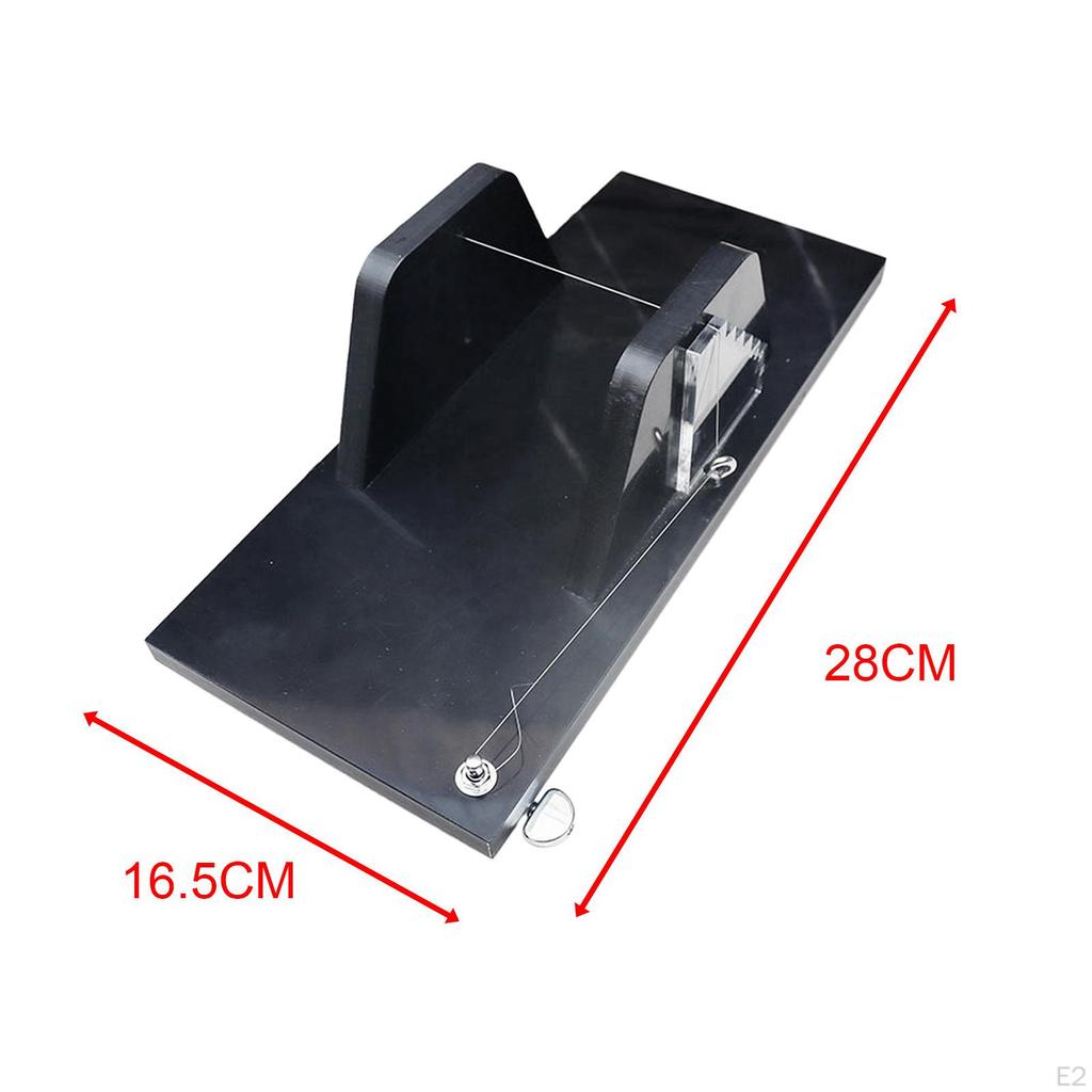 Handmade Soap Cutter Cutting Tool Adjustable Thickness with Scale Wire Slicer for