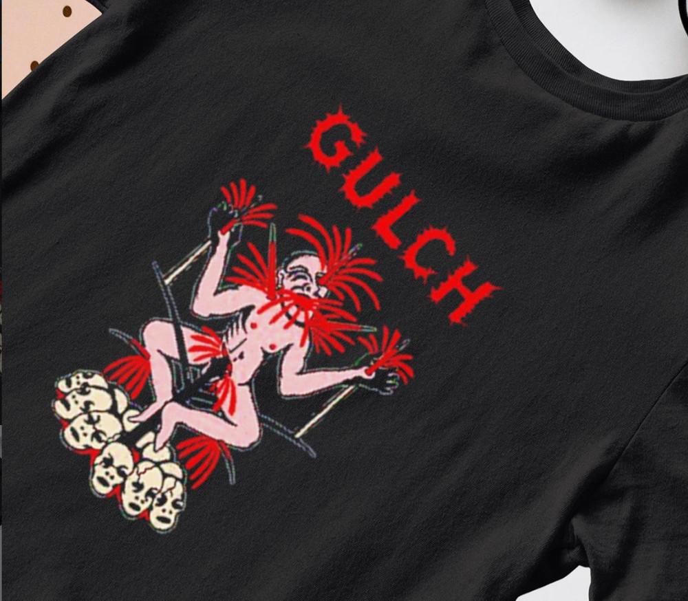 Rare Gulch Band Collection T-shirt in Black Cotton S-5XL Unisex T-Shirt