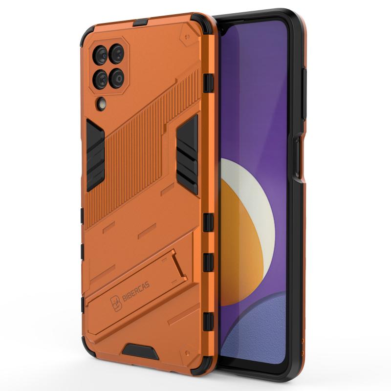 Для Samsung Galaxy M12 A12 Nacho противоударный бронированный чехол для телефона Galaxy M12 A12 противоударный защитный чехол-подставка для задней панели