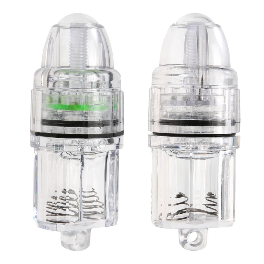 LED Submersible Fishing Light Waterproof Fish Attracting Indicator Underwater Fish Attracting Lamp for Attracting Bait Lures