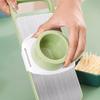 Vegetable Chopper Wave Cutter Chipper Stainless Steel Mandoline Slicer with Food-Grade Blades