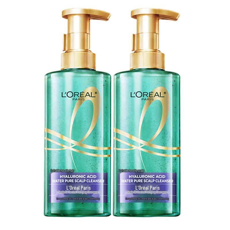 L'Oréal Paris Шампунь-дуэт для очищения кожи головы и контроля жирности (2x440 г)