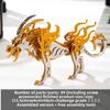 3d DIY подарок на день рождения для мальчиков и детей металлическая сборка робот головоломка Божественные звери игрушка модель творческое рукоделие