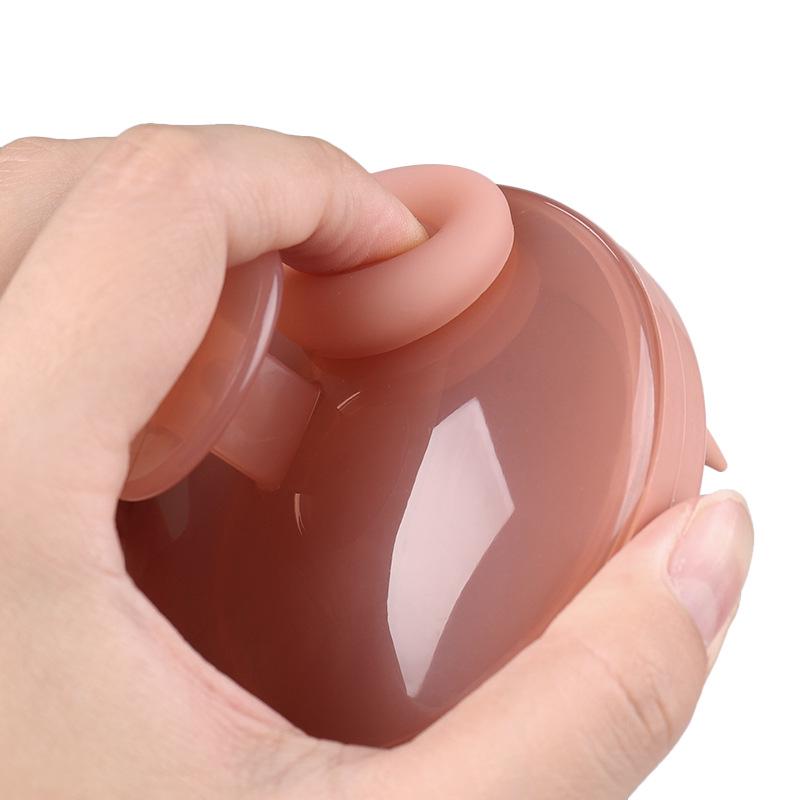 Leak-Proof Silicone Shampoo Brush with Built-in Dispenser and Massage Comb