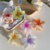 "Korean Style Creative Flower Hair Clip - Cute Shark Clip Hairpin Accessory with Personality"