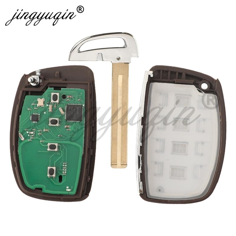 jingyuqin 95440-C1500 /C1500NNA /C2500 CQOFD00120 for Hyundai Sonata 2017 2018  Smart Remote Car Key FOB 4BTN 433MHz 8A Chip