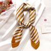 New Spring and Autumn Fashion Korean Style Decorative Small Square Scarf for Women Dual-purpose Collarbone Scarf Professional Small Scarf Scarf Scarf