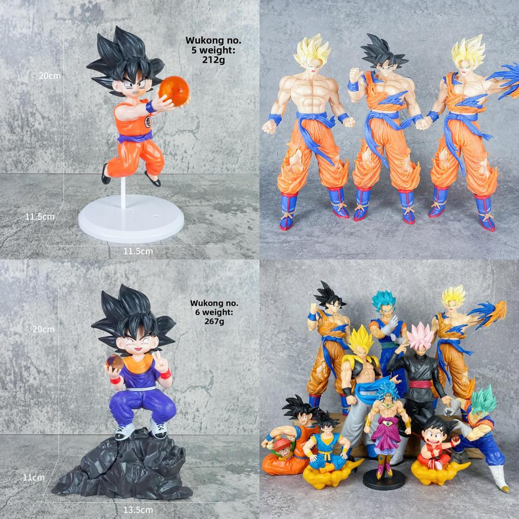Dragon Ball Z Son Goku Pvc Action Figure With Assembly For Collectors And Fans