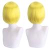 Cosplay Wig, Face-Controlling, Short Hair, Thickened Version, Face-Controlling Style, Colorful Synthetic Fiber Wig