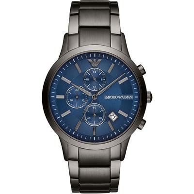 Мужские кварцевые часы-хронограф Renato Blue Anthracite AR11215