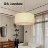 Lamp Paper Sheepskin Shades White Drum Shape Lantern Lampshade Living Room Decor