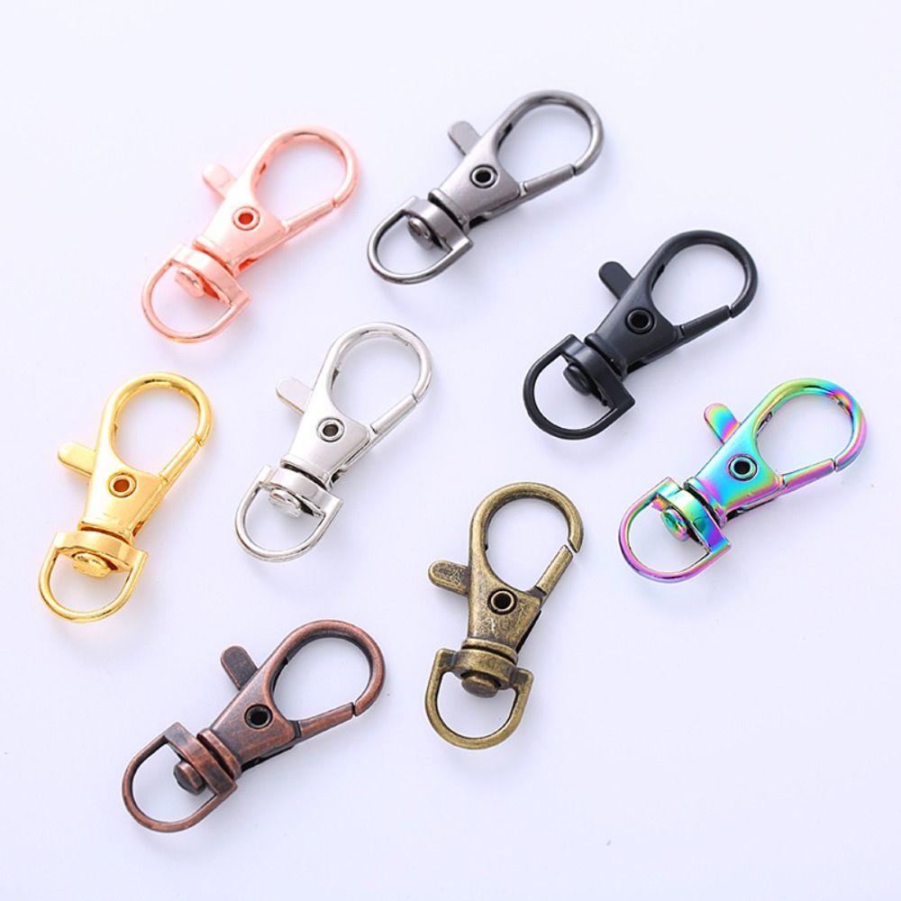 Colorful Split Key Ring Connector Jewelry Making Keychain Handmade Material DIY Jewelry