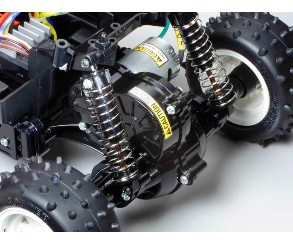 Tamiya Электрическая радиоуправляемая машинка серии Grasshopper II 58643 1/10 №643 (2017) Внедорожный