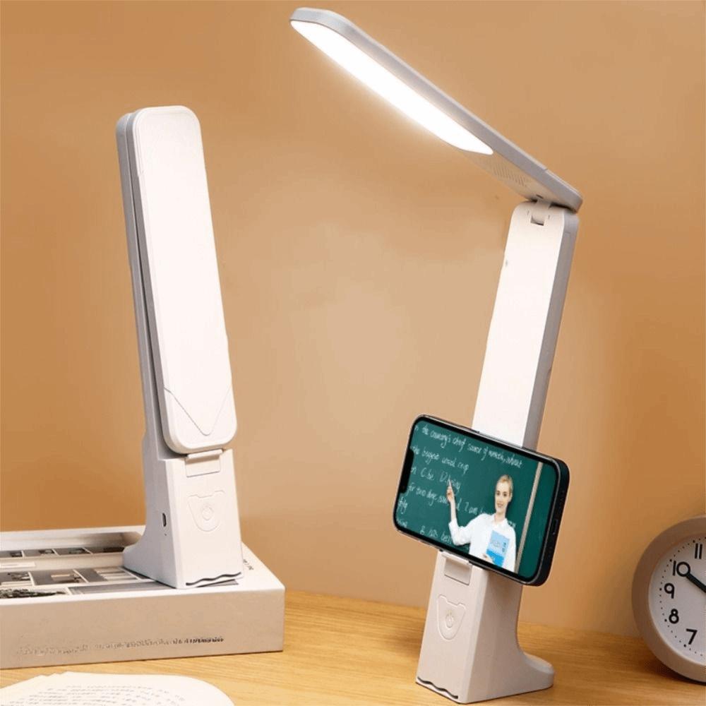 Светодиодная настольная лампа с USB-зарядкой, регулируемая под разными углами, настольный светильник, прикроватная лампа для учебы