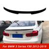 Задний спойлер на крышу из углеродного волокна в стиле M4, крыло багажника для BMW 3 серии 2013-2018 320i 328i 335i 326D F30, аксессуары для спойлера