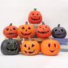 LED Pumpkin Lantern Battery-Powered Warm Light Halloween Lantern Energy-saving Indoor Outdoor Pumpkin Decor