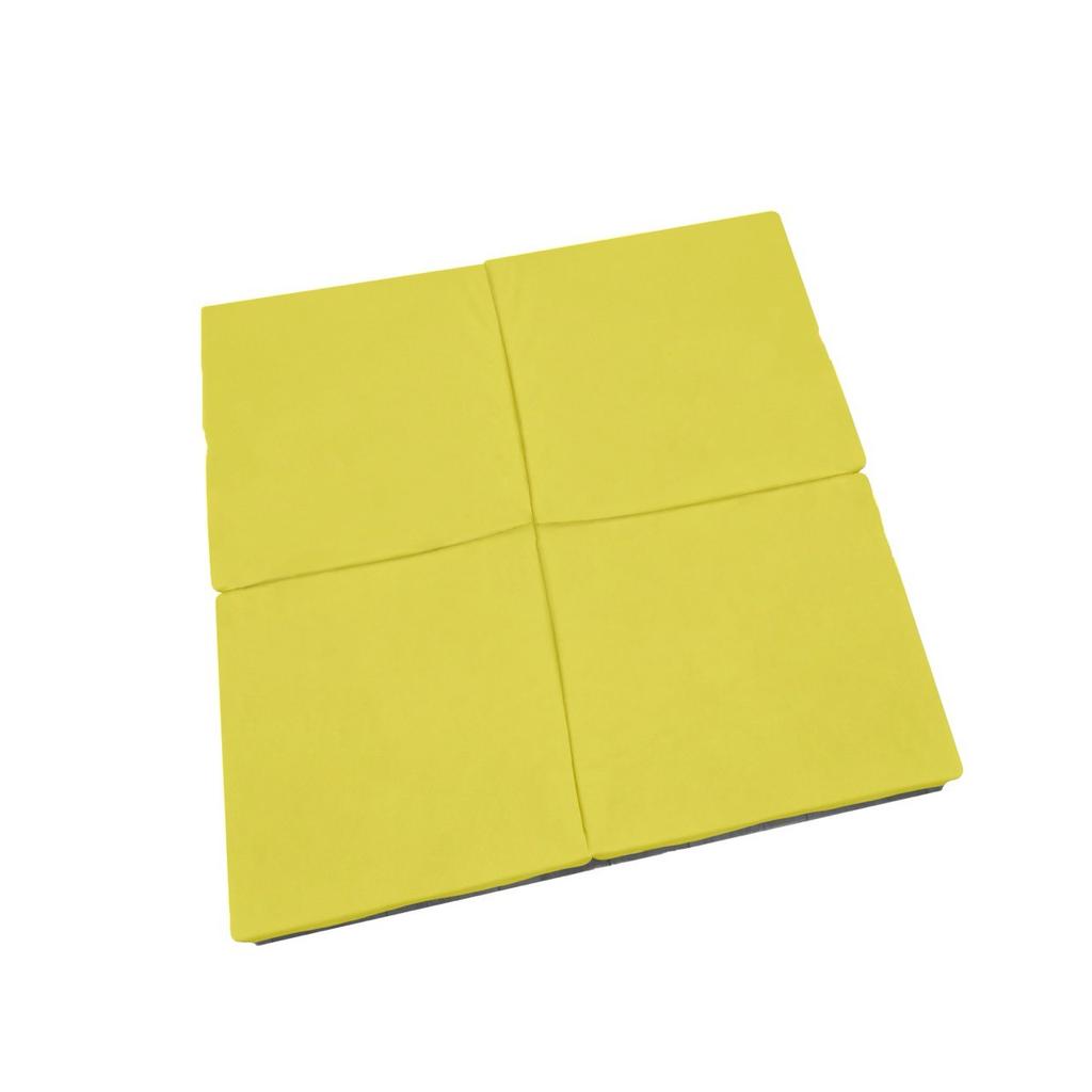 Square Play Mat 120 Cm - Yellow