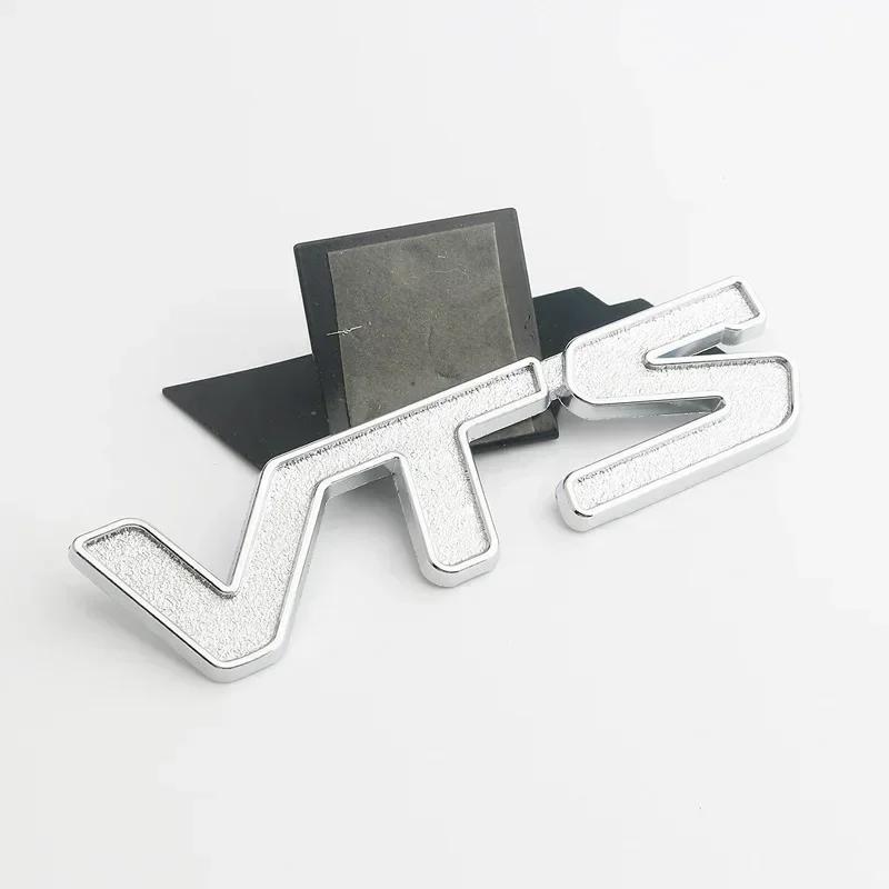VBTO1 3D Metal VTS Logo Rear Trunk Side Fender Emblem Badge Sticker Decals for Citroen C3 Aircross C4 Picasso Cactus C1