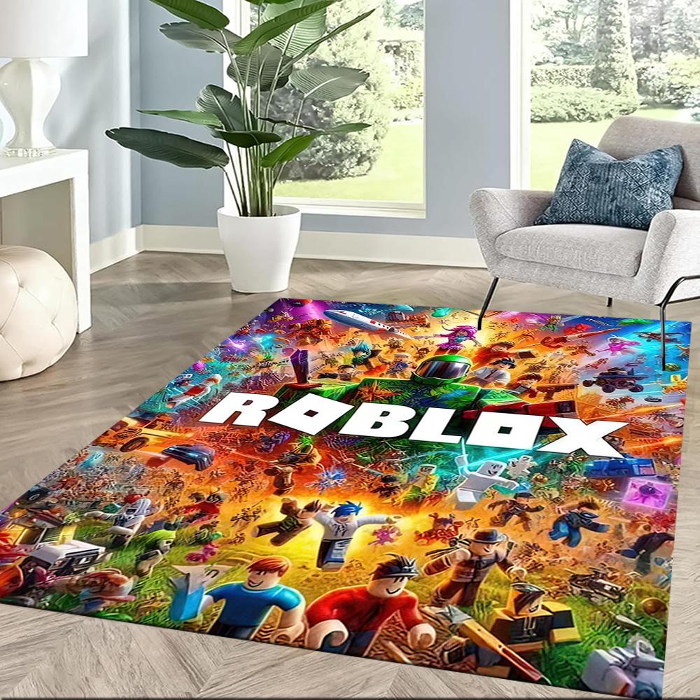 Ковры Roblox Virtual Arena Adventure Square — отличный выбор для гостиных, спален, домашнего декора и в качестве подарков.